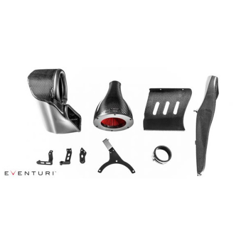 Dolot Eventuri Audi B9 RS5/RS4 Black Carbon intake with secondary duct