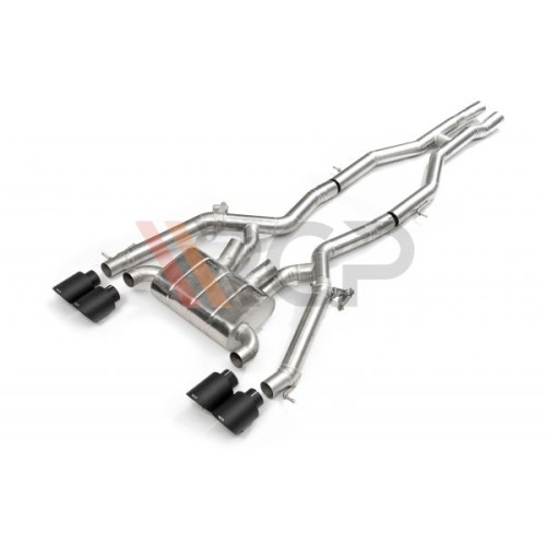 Wydech RCP BMW M4 G82 valved GPF-Back Satin Black tips