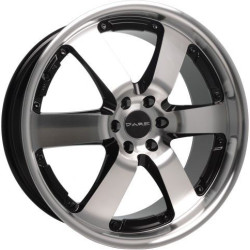 Dare Outlaw 20x8,5 ET30 6x139,7 Black Polished Lip