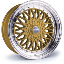 Dare RS 15x7 ET20 4x100/108 Gold Polished
