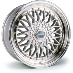 Dare RS 15x7 ET20 4x100/108 Silver Polished