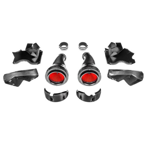 Dolot Eventuri BMW F9X M5 Black Carbon intake with shrouds