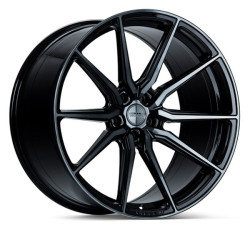 Vossen HF-3 20x10 5x112 ET50 Double Tinted Gloss Black