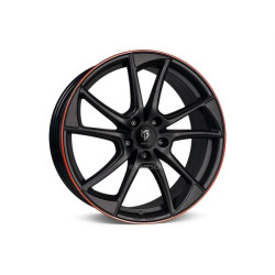 mbDESIGN mb1 19x7,5 5x112 ET33 Black Dull Matt Horn Rot