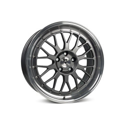 mbDESIGN LV1 19x8,5 5x114,3 ET35 Polished Glossy Gray