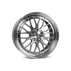 mbDESIGN LV1 17x7 5x108 ET45 Silver Fully Polished