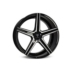 mbDESIGN KV1 19x8,5 5x100 ET32 Polished Gloss Black