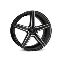 mbDESIGN KV1 19x8,5 5x100 ET32 Matt Black Polished