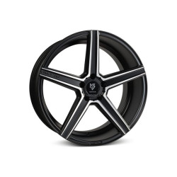 mbDESIGN KV1 19x8,5 5x112 ET50 Matt Black Polished