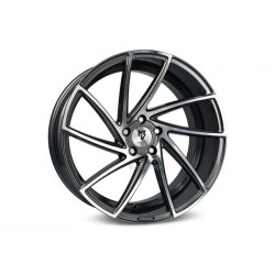 mbDESIGN KV2 19x8,5 5x100 ET32 Polished Glossy Gray