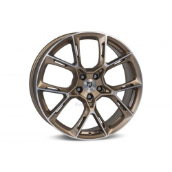 mbDESIGN KX1 20x8,5 5x108 ET45 Bronze Light Matt Polished