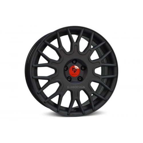 mbDESIGN LV2 19x8,5 5x100 ET32 Black Dull Matt