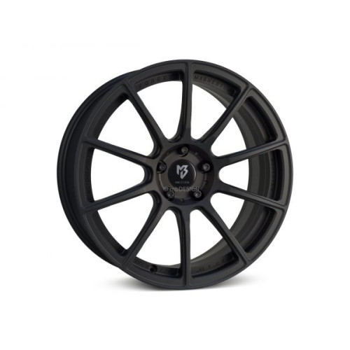 mbDESIGN MF1 18x7,5 5x112 ET45 Black Dull Matt