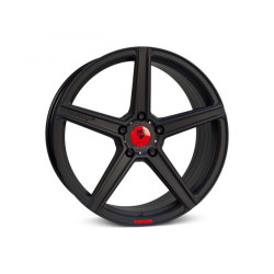 mbDESIGN KV1S 20x9,5 5x112 ET25 Black Dull Matt