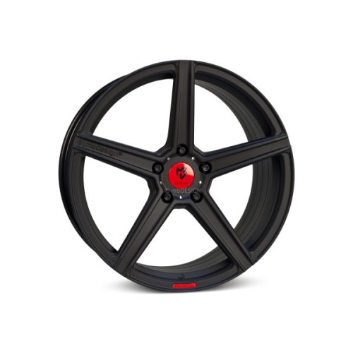 mbDESIGN KV1S 21x9 5x120 ET30 Black Dull Matt