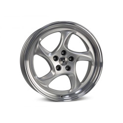 mbDESIGN TURBO 19x8,5 5x108 ET45 Polished Silver