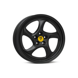 mbDESIGN TURBO 19x8,5 5x100 ET30 Black Dull Matt