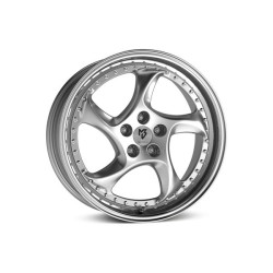 mbDESIGN TURBO S 19x8,5 5x100 ET30 Polished Silver