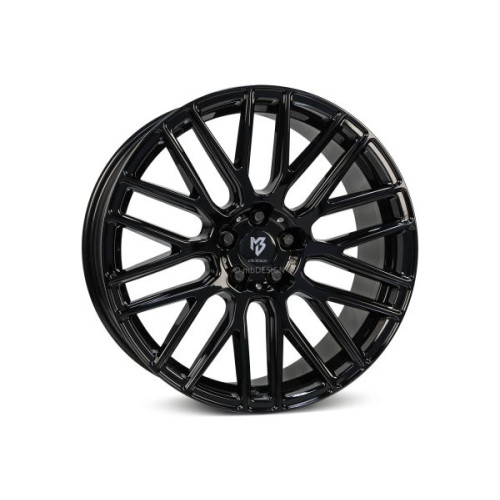 mbDESIGN KV4 18x7,5 5x100 ET45 Gloss Black