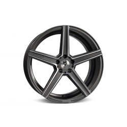 mbDESIGN KV1 DC 22x11 5x112 ET23 Polished Glossy Gray