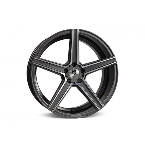 mbDESIGN KV1 DC 22x11 5x112 ET38 Polished Glossy Gray