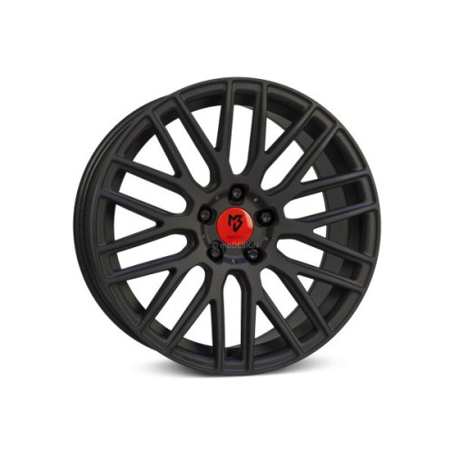 mbDESIGN KV4 18x7,5 5x112 ET30 Black Dull Matt