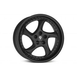 mbDESIGN TURBO S 19x8,5 5x100 ET30 Black Dull Matt Gloss Black