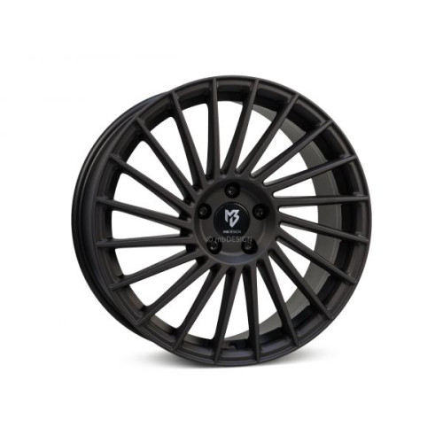 mbDESIGN VR3 18x7,5 4x100 ET38 Black Dull Matt