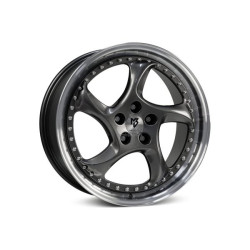 mbDESIGN TURBO S 19x8,5 5x100 ET30 Polished Glossy Gray