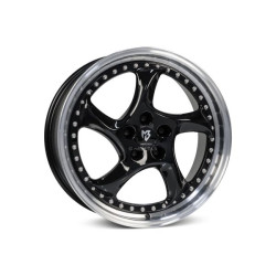 mbDESIGN TURBO S 19x8,5 5x100 ET30 Polished Gloss Black