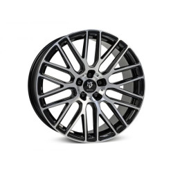 mbDESIGN KV4 18x7,5 5x100 ET45 Polished Gloss Black