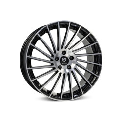 mbDESIGN VR3 18x7,5 4x100 ET38 Polished Gloss Black