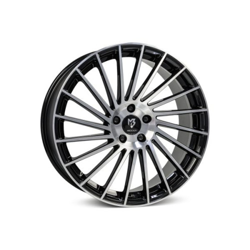 mbDESIGN VR3 18x7,5 4x100 ET38 Polished Gloss Black