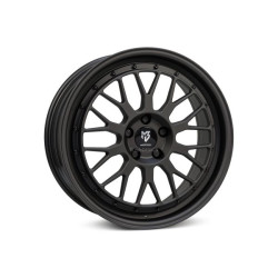 mbDESIGN LV1 17x7 4x100 ET25 Black Dull Matt