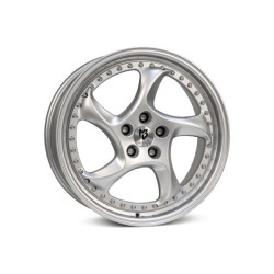 mbDESIGN TURBO S 19x8,5 5x100 ET30 Silver