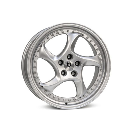 mbDESIGN TURBO S 19x8,5 5x108 ET45 Silver