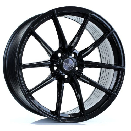 JUDD Three 20x10 5x110 ET42-45 Gloss Black Blank