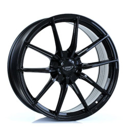 JUDD Three 20x8,5 5x100 ET38-45 Gloss Black Blank