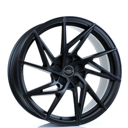 JUDD Two 20x9 5x100 ET25-45 Satin Black Blank