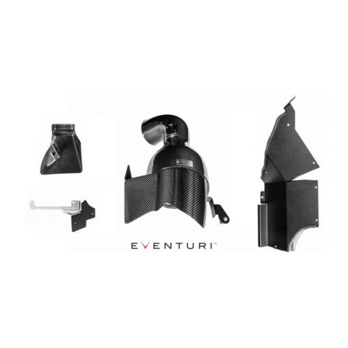 Dolot Eventuri BMW B58 F Series M140i M240i M340i Black Carbon intake