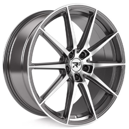 R3 Wheels R3H3 19x8,5 5x112 ET30 Anthracite Polished