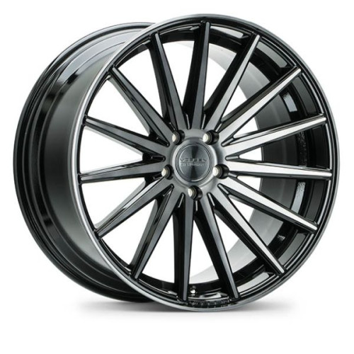 Vossen VFS-2 20x9 5x120 ET35 Tinted Gloss Black FLAT