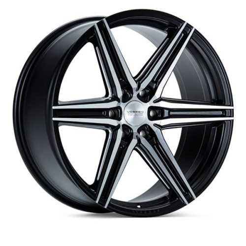 Vossen HF6-2 24x10 6x139,7 ET25 BRUSHED MATTE BLACK