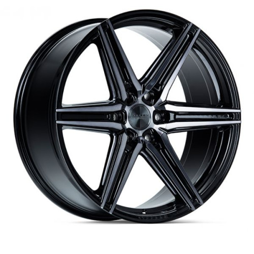 Vossen HF6-2 24x10 6x135 ET25 TINTED GLOSS BLACK
