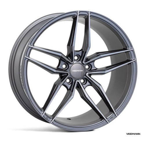 Veemann V-FS37 19x9,5 5X112 ET42 Graphite Smoke Machined