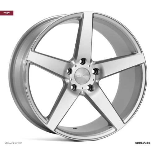 Veemann V-FS8 20x10 5X112 ET42 Silver Machined