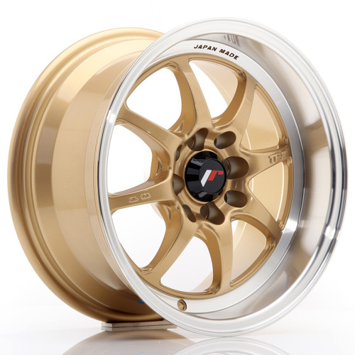 JR Wheels TF2 15x7,5 ET30 4x100/114 Gold