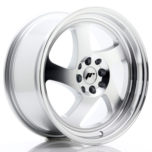 JR Wheels JR15 17x8 ET35 4x100/114 Silver Machined Face