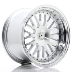 JR Wheels JR10 19x11 ET15-30 BLANK Silver Machined Face