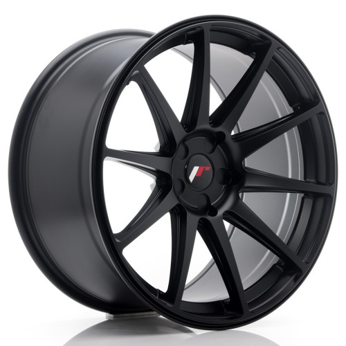 JR Wheels JR11 20x10 ET20-40 5H BLANK Matt Black